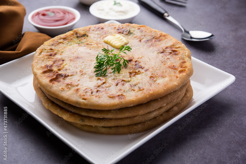 Aloo Gobi Paratha Aloo Gobi Paratha