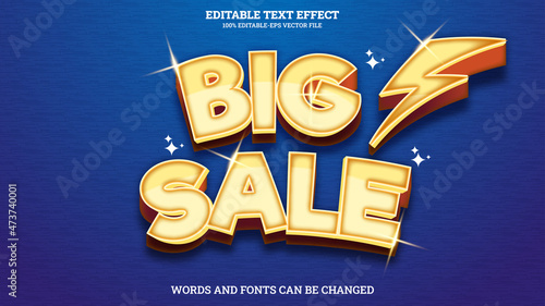 3d Text Effect Big Sale