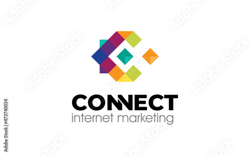 Free Download Illustration vector graphic of marketing consulting business logo design template - GFXLoad