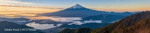 Panoramic View Of Mt Fuji photo