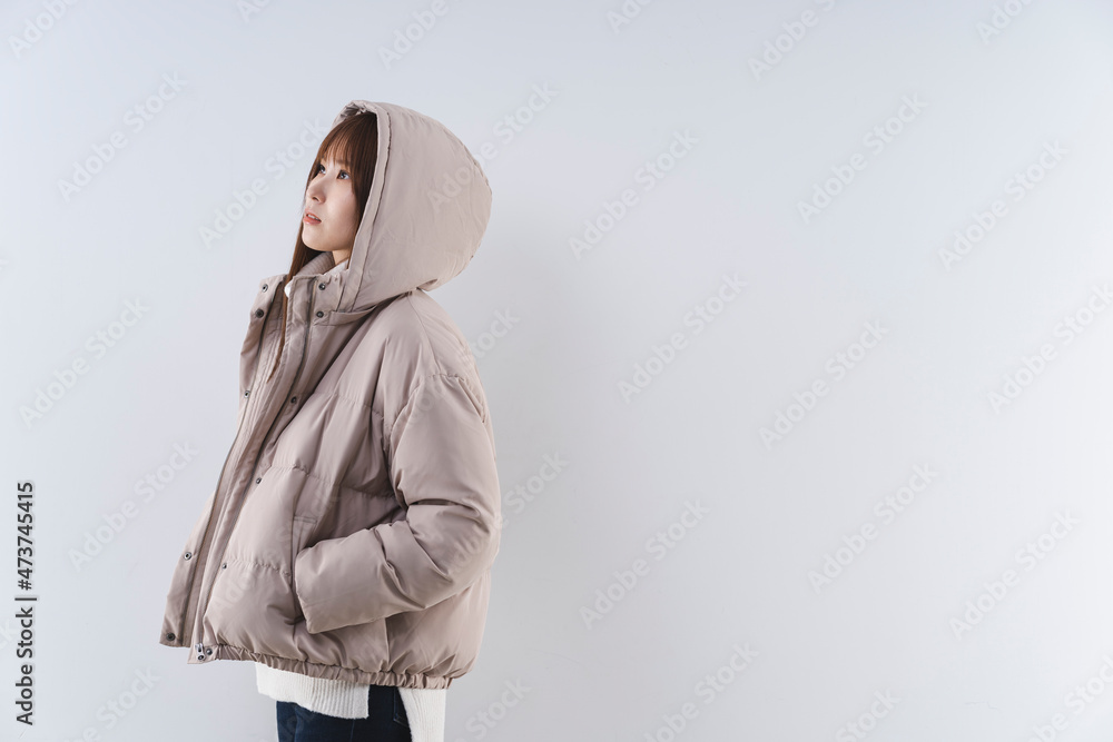 冬ファッションの女性 冬ファッションの女性
