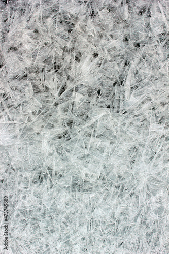 Ice cover seamless texture abstract background
