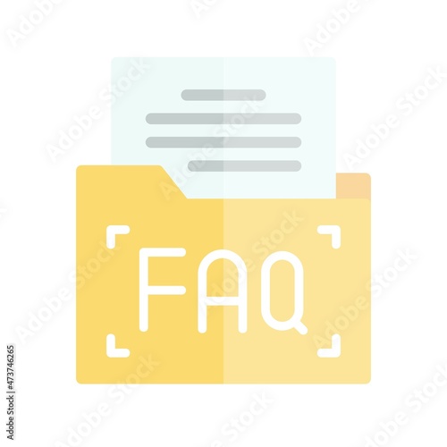 Folder  Flat Light Vector Icon Design
