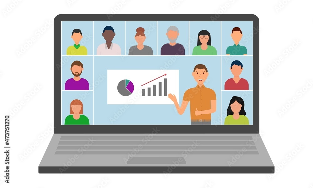 Webinar. Online conference. Digital classroom. Learning via the Internet. Webinar. Online conference. Digital classroom. Learning via the Internet.