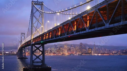 Golden Bridge, Bay Bridge, San Francisco, USA
