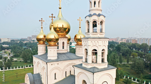 Orthodox temple, Christianity, Khakassia, Russia photo