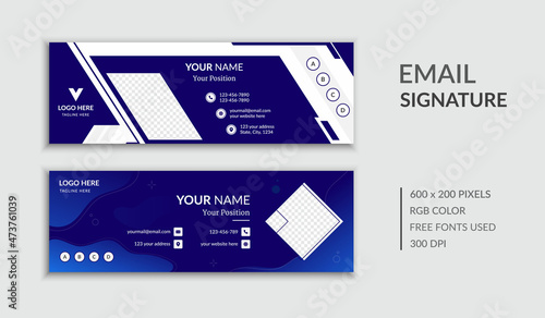 Creative Email Signature and Email Footer Design