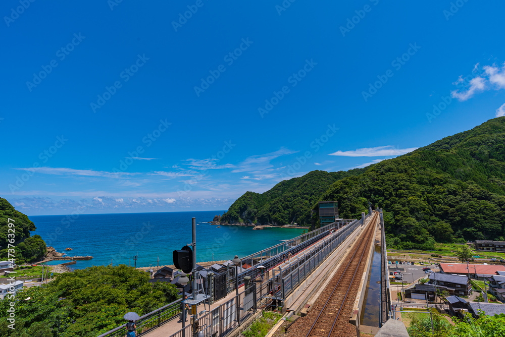 Naklejka premium 街並み