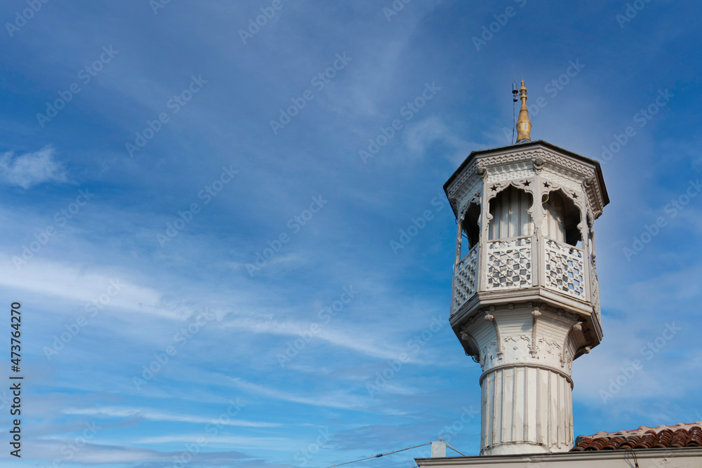 The historical Uryanizade Ahmet Esat Efendi mosque in Istanbul Kuzguncuk The historical Uryanizade Ahmet Esat Efendi mosque in Istanbul Kuzguncuk
