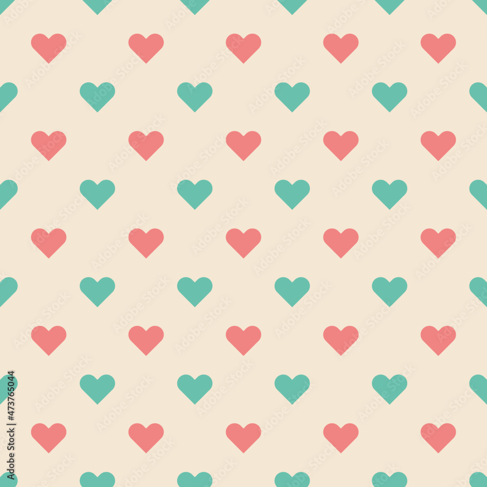 love seamless pattern design for decorating, wallpaper, wrapping paper, fabric, backdrop and etc.