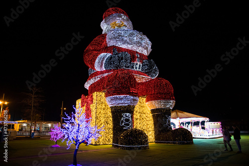 World Biggest Santa Claus in Águeda, Portugal photo