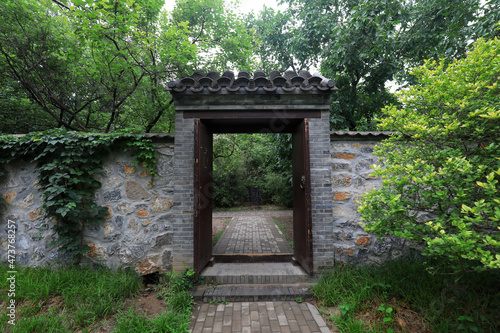 China's Rural Courtyard architectural scenery, Beijing