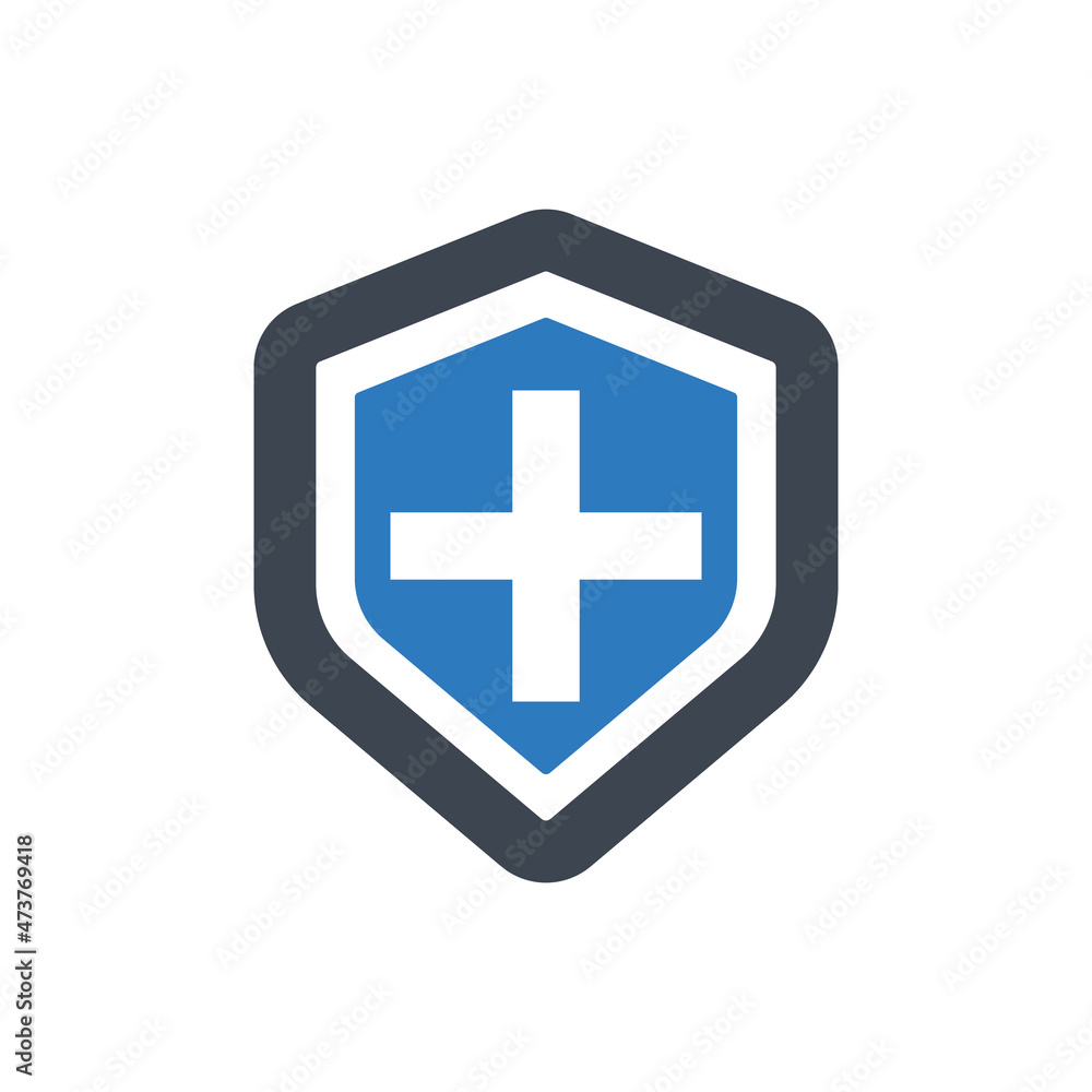 Health insurance medical icon Health insurance medical icon