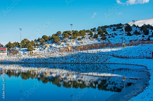 Ergan ski resort in Erzincan  Turkey. A new place for ski tourism. The name of the mountain is  ergan  in Turkish.