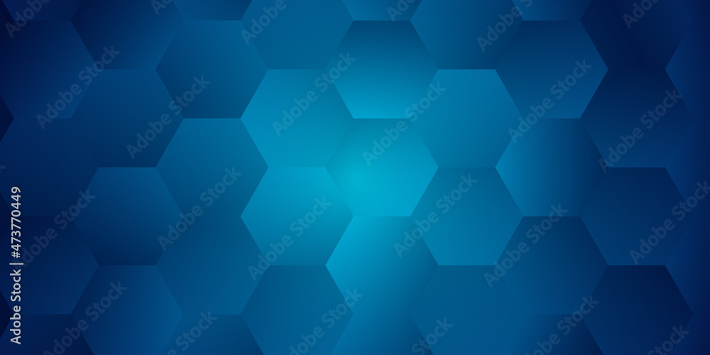abstract blue background with hexagons abstract blue background with hexagons