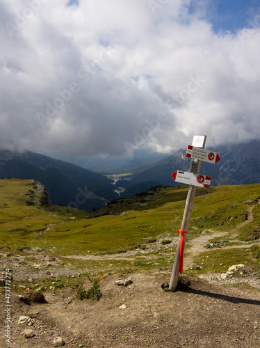 crossing in the mountains