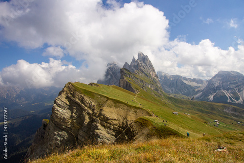 landscape in the mountains