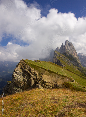 landscape with clouds