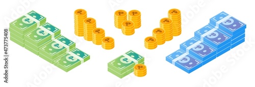 Philippine Peso Money and Coin Bundle Set