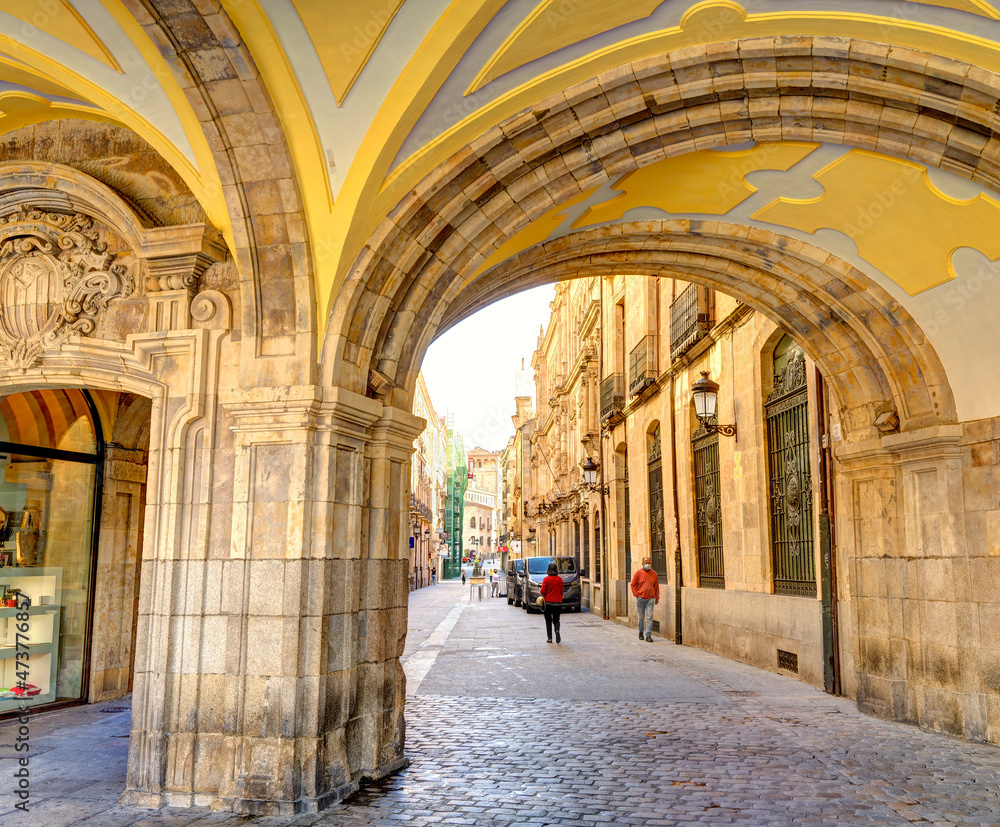 Salamanca Historical center, HDR Image