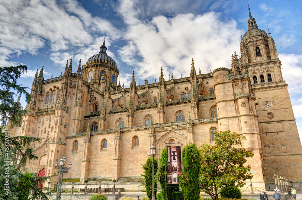 Salamanca Cathedral, Spain, HDR Image