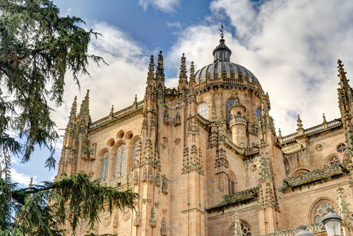 Salamanca Cathedral, Spain, HDR Image photo