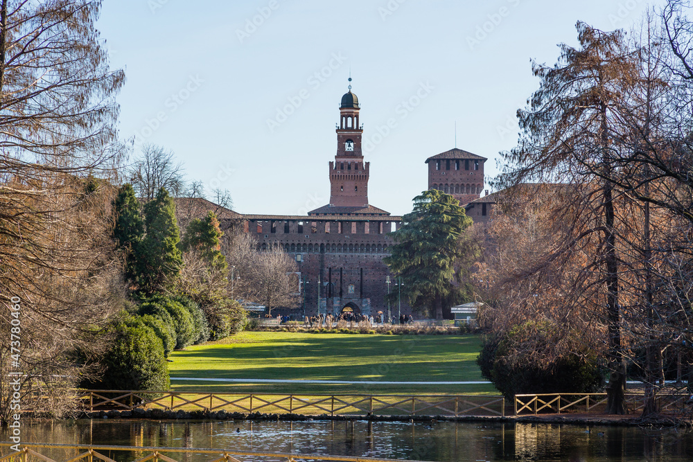 Sforza Castle, Milan, Italy