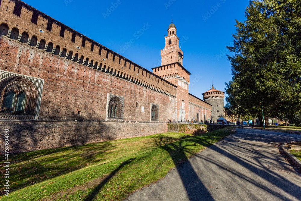 Sforza Castle, Milan, Italy