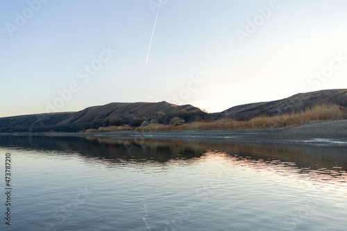 late autumn on the river
