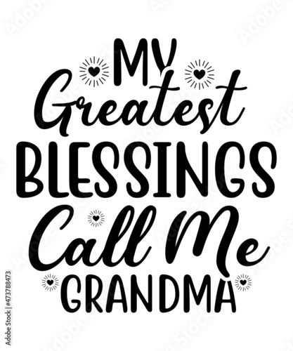 Grandma Svg Bundle, Granny Svg, Grandkids Svg, Grandmother Svg, Blessed Grandma Svg, Gigi Svg, Png, Svg Files for Cricut, Silhouette