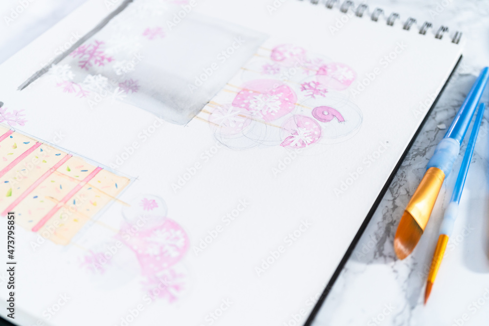 Fototapeta premium Cake design