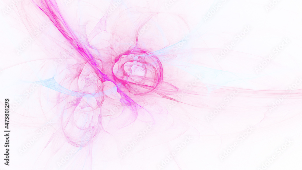 Abstract colorful pink shapes. Fantasy light background. Digital fractal art. 3d rendering. Abstract colorful pink shapes. Fantasy light background. Digital fractal art. 3d rendering.