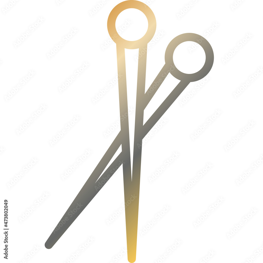 needle gradient icon needle gradient icon