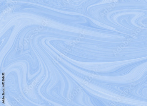 Beautiful unusual blue white background Fluid Art