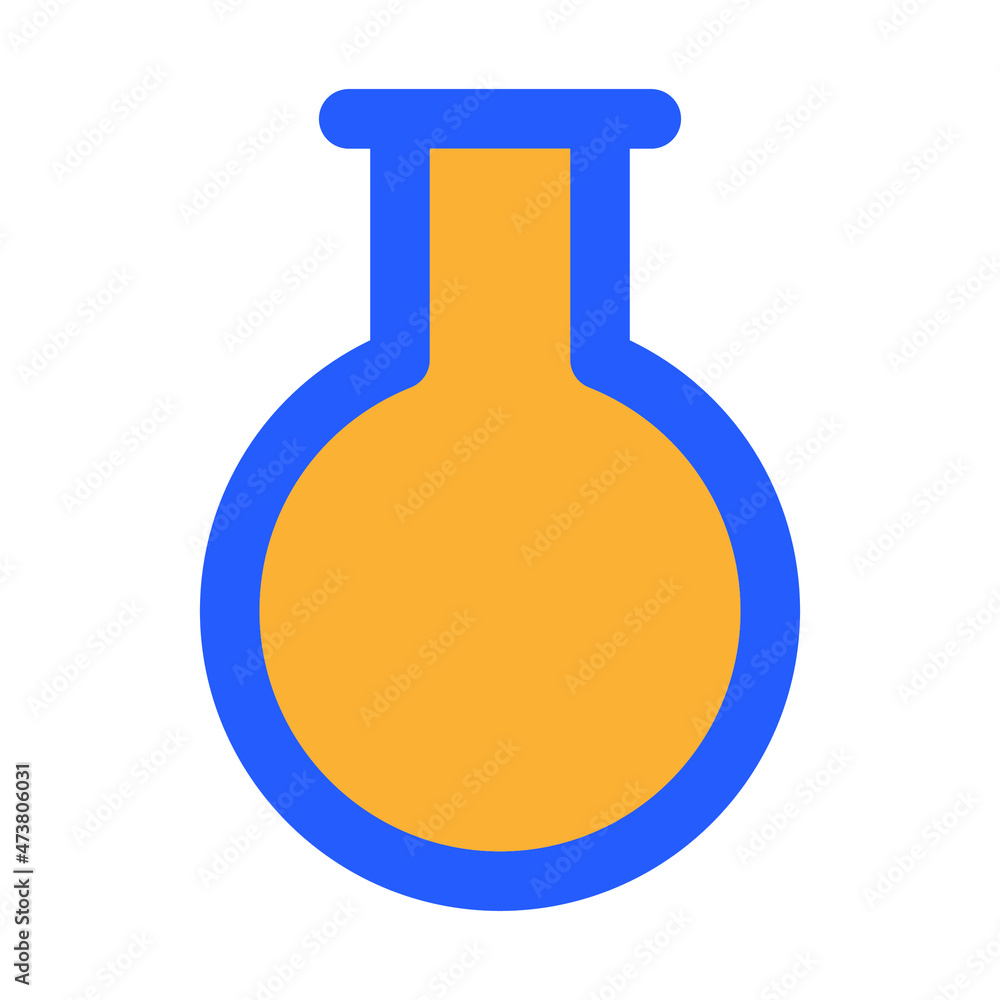 Flask beaker Vector icon which is suitable for commercial work and easily modify or edit it
Flask beaker Vector icon which is suitable for commercial work and easily modify or edit it