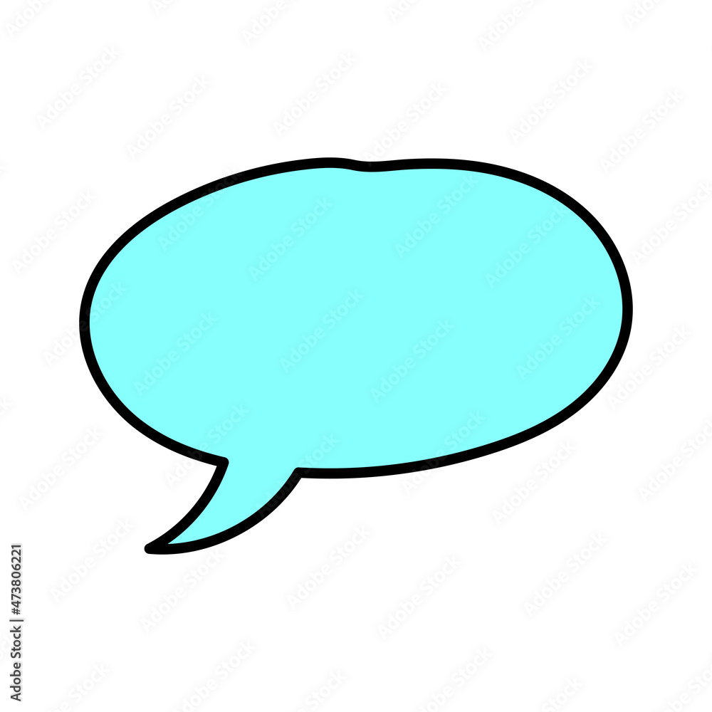 Hand drawn vector speech bubble in doodle style, isolated on white background. Hand drawn vector speech bubble in doodle style, isolated on white background.