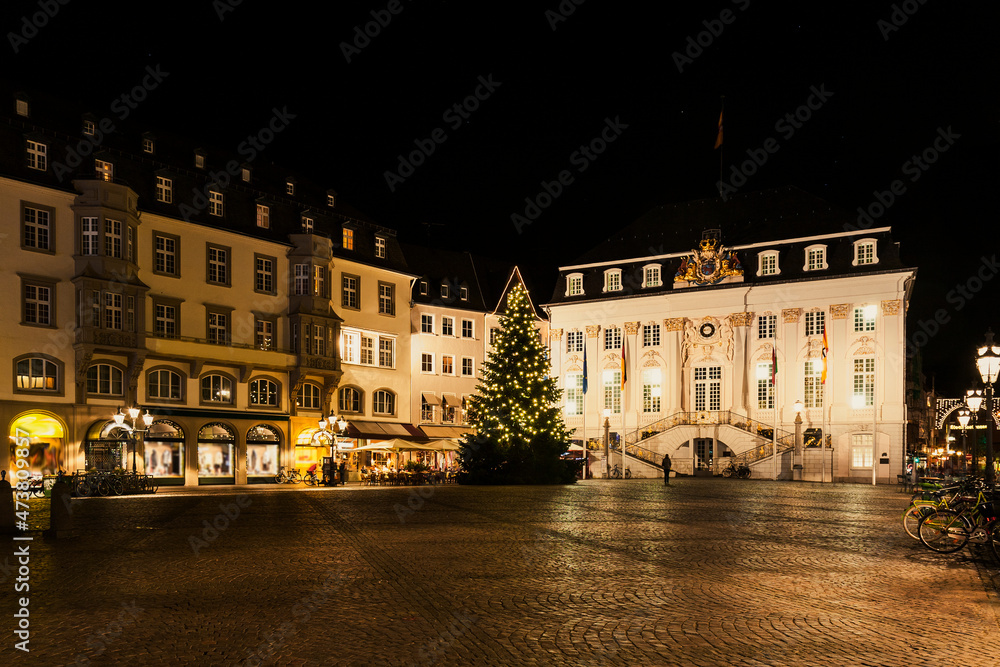 Weihnachtliches am Bonner Rathaus
