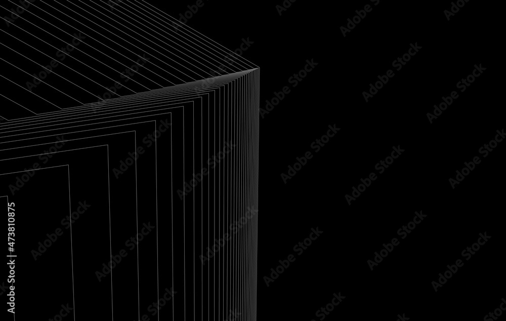 Fototapeta premium abstract lines design background
