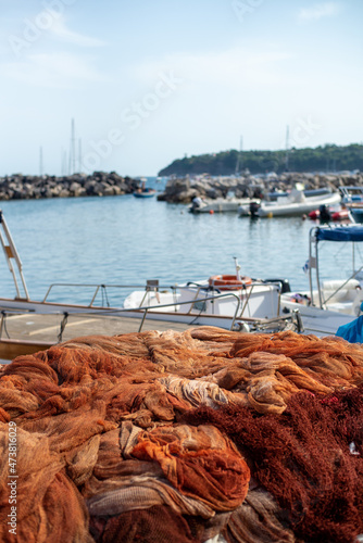 Reti da pesca porto di Procida