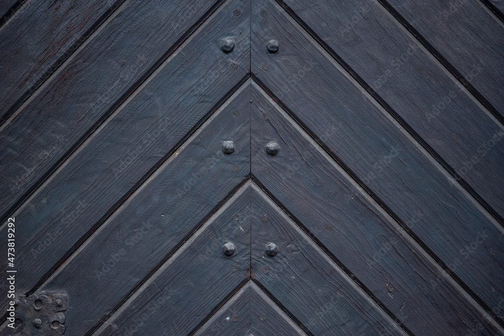 Fototapeta premium The old wood texture with natural patterns.