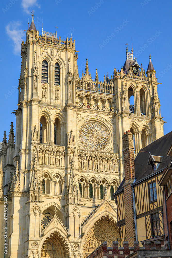 La cathédrale Notre-Dame d'Amiens, France