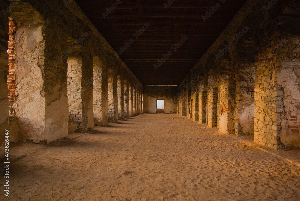 Fototapeta premium old abandoned factory