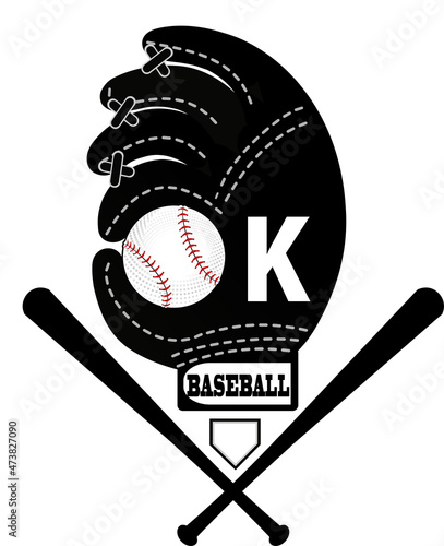 Baseball label  OK