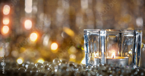 Wallpaper Mural Blurry Christmas decorations with an empty seat on a moody Christmas Eve  Torontodigital.ca