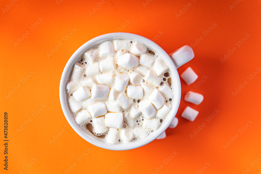 hot cocoa marshmallow or chocolate beverage coffee hot drink warming meal snack copy space food background rustic hot cocoa marshmallow or chocolate beverage coffee hot drink warming meal snack copy space food background rustic