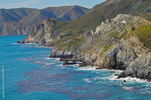 Принти на полотні Rugged windward side is unpopulated, Catalina Is, California