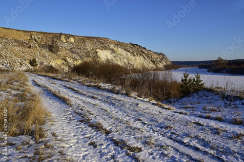 Grekhovskaya mountain on the right bank of the Sylva river photo