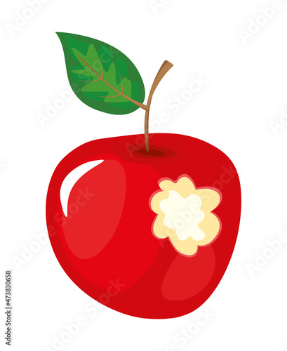 Ugryzione jabłko