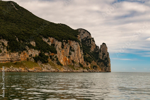 Coastal landscape of Northern Spain. photo