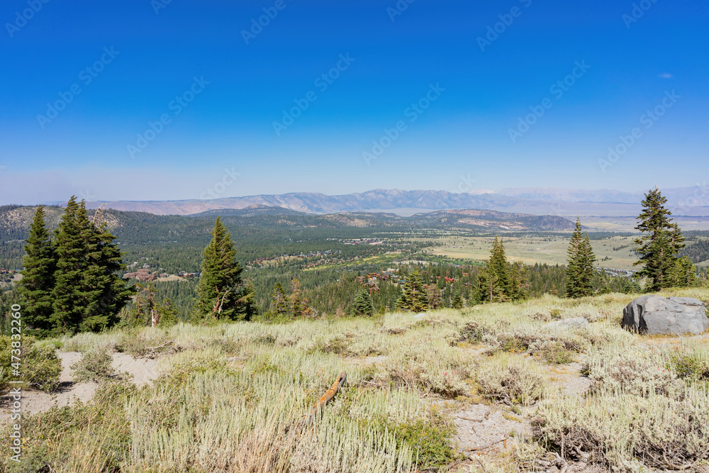 Beautiful landscape in the destination of Panorama Dome Trail
